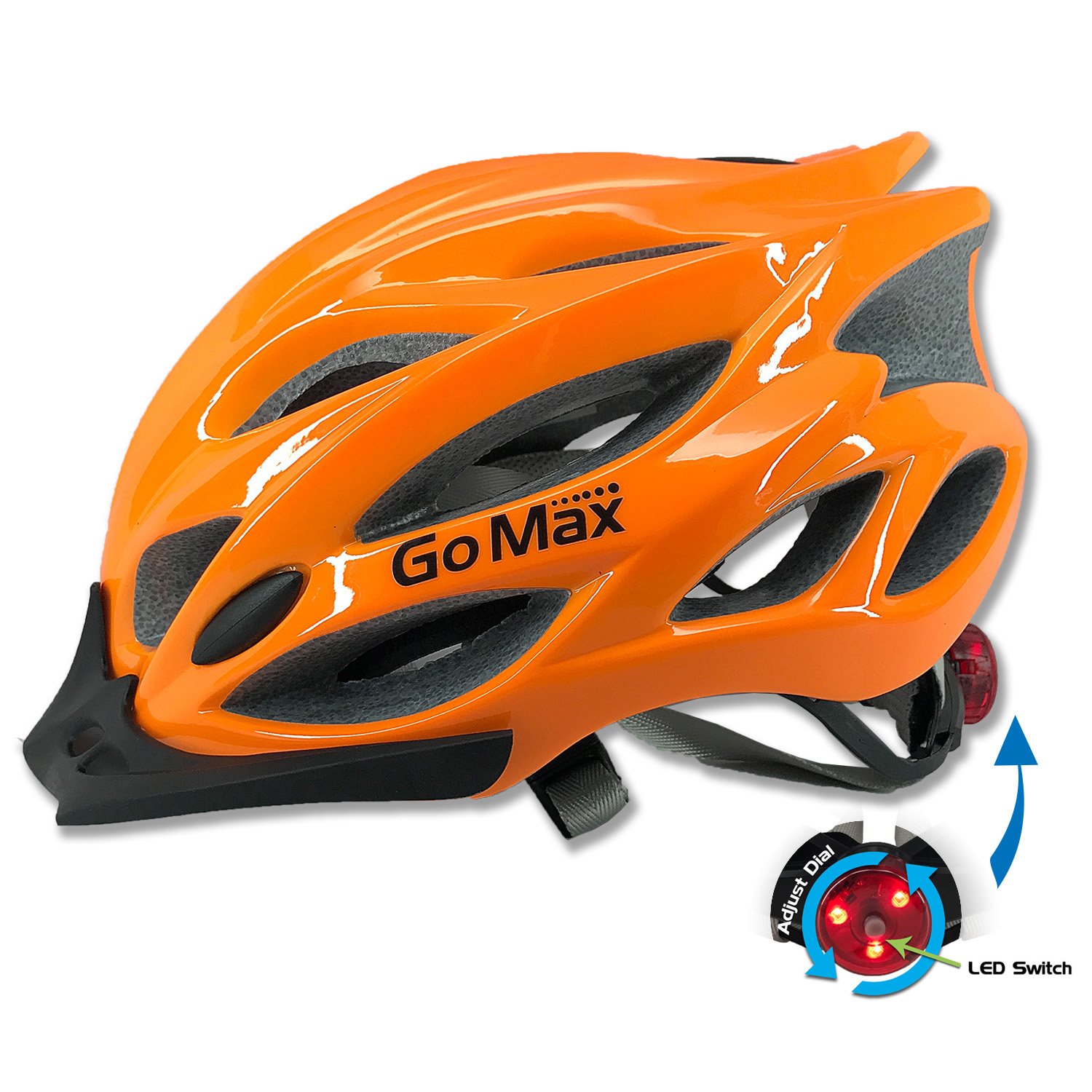 GoMax Aero Adult Safety Helmet Adjustable Road Cycling Mountain Bike Bicycle Helmet Ultralight