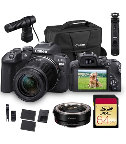 Amazon.com : Canon EOS R10 Mirrorless Camera with 18-150mm Lens