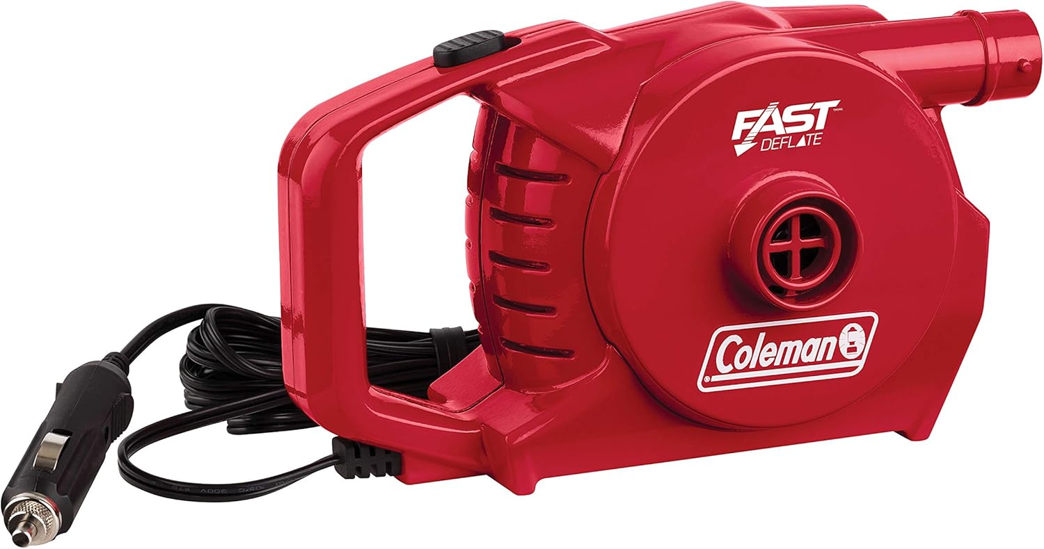 coleman inflatable bed pump