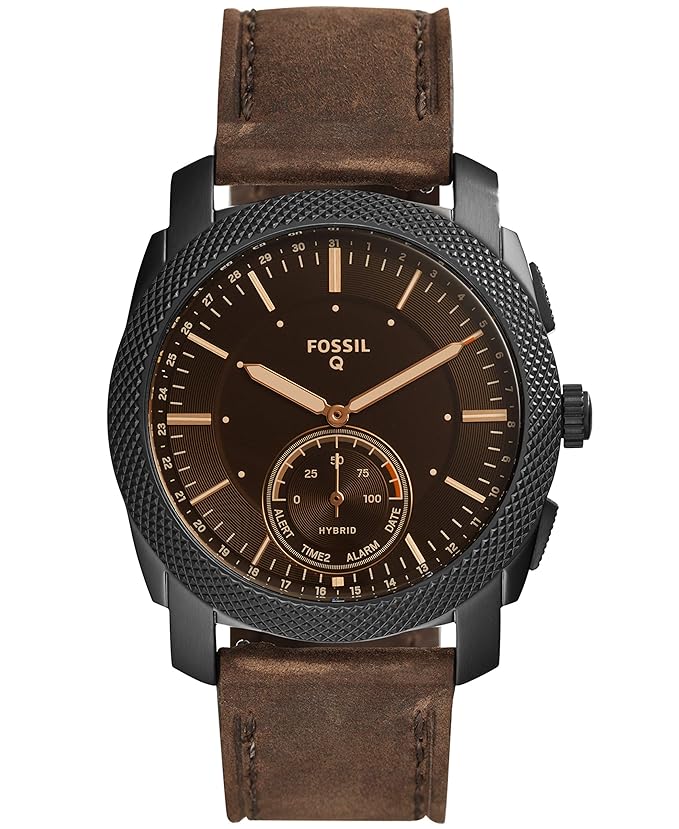 Amazon.com: Fossil Q - Reloj inteligente híbrido de acero ...