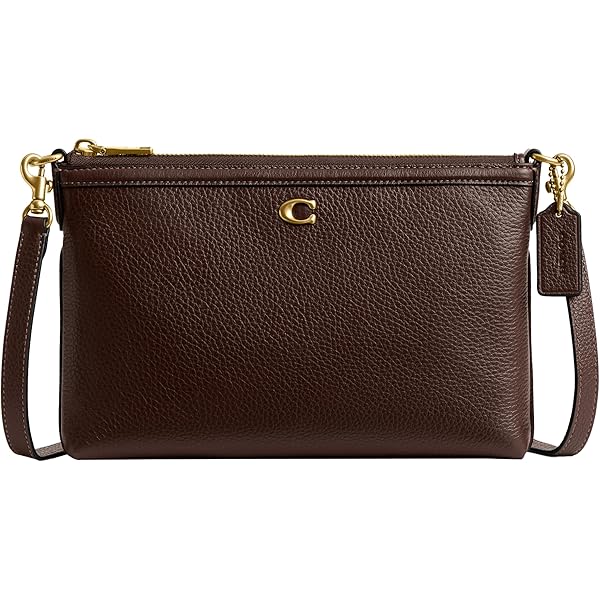 COACH WOMENS MIA CROSSBODY IN SIGNATURE CANVAS F76646 (Brown-Black