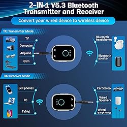 Swiitech Bluetooth Transmitter Receiver for