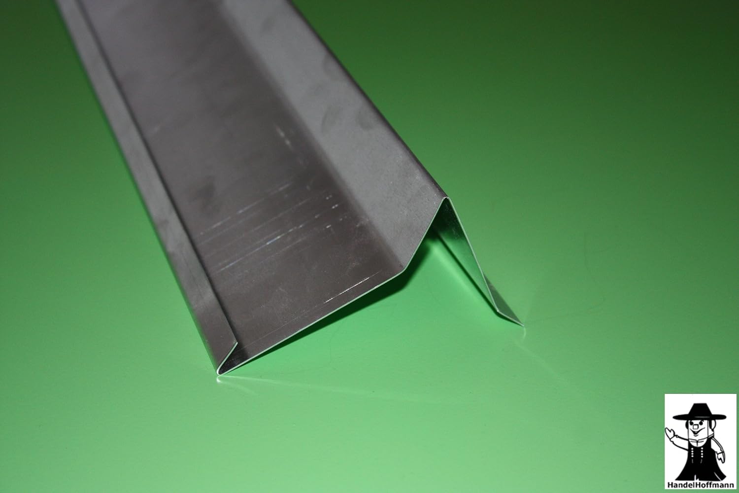 Ortgangblech Titanzink 0,7 Mm – 2 M Lang, 20 Cm Zuschnitt Für Dachrand-Abschluss