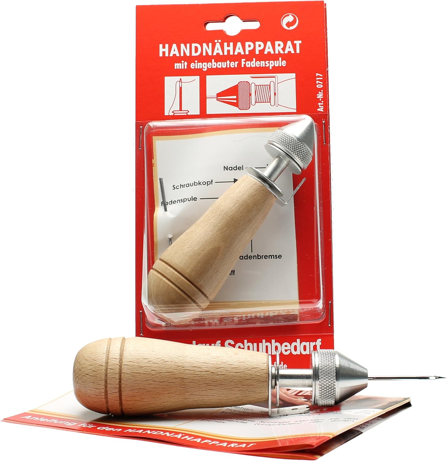 Handnähapparat/Nähahle von Langlauf Schuhbedarf