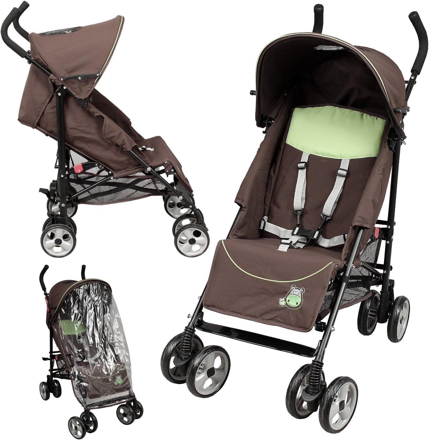 poussette canne multi position