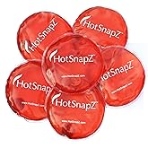 HotSnapZ Reusable Hand Warmers - 4" Round Instant Heat Packs