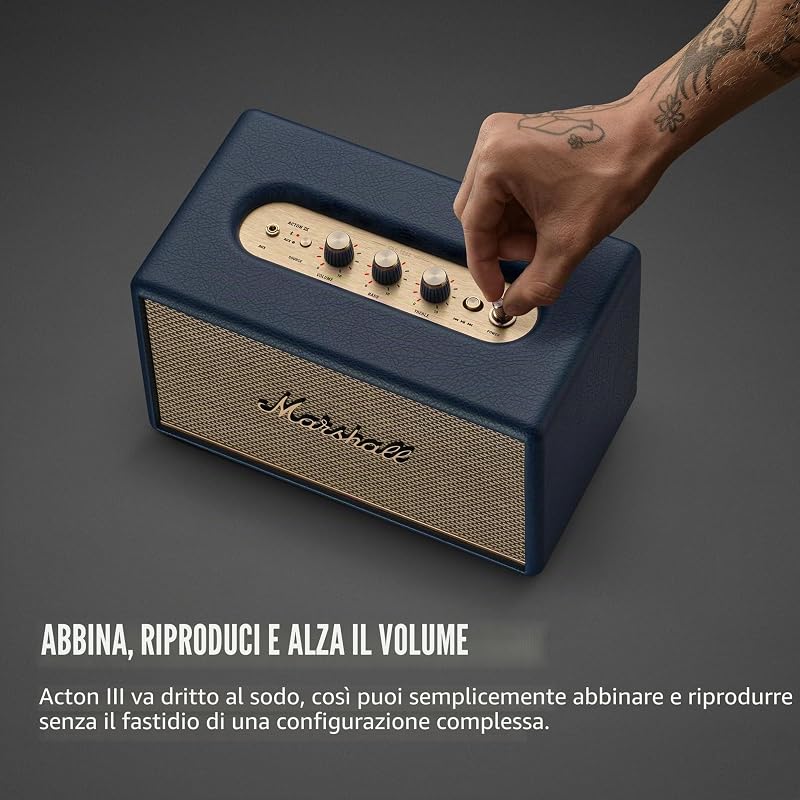Acton III BT, Midnight Blue — foto 3 di 8