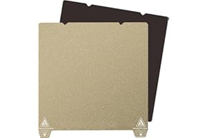 RETUXEP Double-Sided Textured PEI Sheet 235x235m,3D Printer Build Plate Spring Steel Print Bed (with Magnetic Base) for Creality K1/K1C/Ender 5 S1/Ender 3 S1 Pro/Ender 3 S1/Ender V3 KE/Ender3 V3 SE