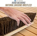 TDBS The Dustpan and Brush Store 18 Inch Yard Brush with Bassine Bristles view 4