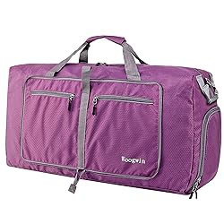 Woogwin Travel Duffel Bag Large Foldable Waterproof