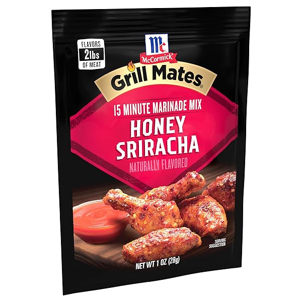 MCCORMICK GRILL MATES HONEY SRIRACHA MARINADE MIX, 1 OZ (PACK OF 12)