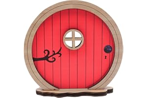 Fairy Door for Garden, Miniature Elf Door for Wall, Garden Accessories Outdoor for Trees and Tree Trunk, Mini Arch Fairy Tale