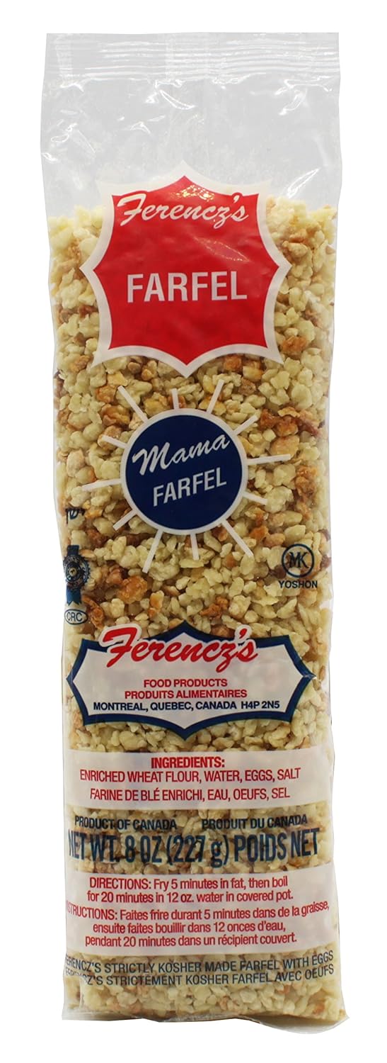 Ferencz's Kosher Haimishe Farfel Crumbs (Pack of 3) : Couscous : Grocery & Gourmet Food
