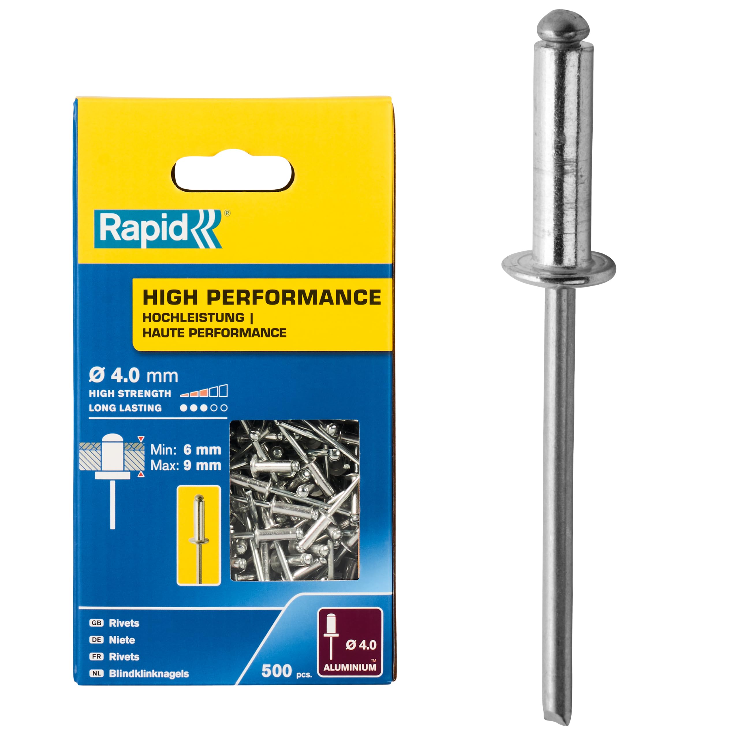 Rapid High Performance Rivet Ø4.0 x 12 mm — image 1