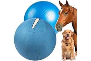 capuca Herding Ball Horse Dog Ball - Five Layer Thickened Anti-Burst Ball Giant Horse Ball Toys Training Ball for Horses Cattle Dogs