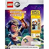 LEGO Jurassic World: Dinosaur Chaos! (Activity Book with Minifigure)