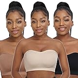 Zimcti Strapless Bras for Women Comfortable