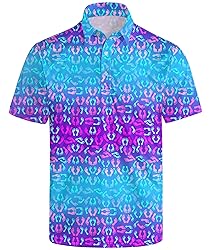 Funny Golf Shirts for Men Crazy Funny Golf Polo