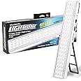 Bell+Howell Light BAR 16.5-inches, 720-Lumens, Built-in 60-LED Bulbs, Rechargeable Portable Lamp with Folding Stand and Hanger As Seen On TV, White