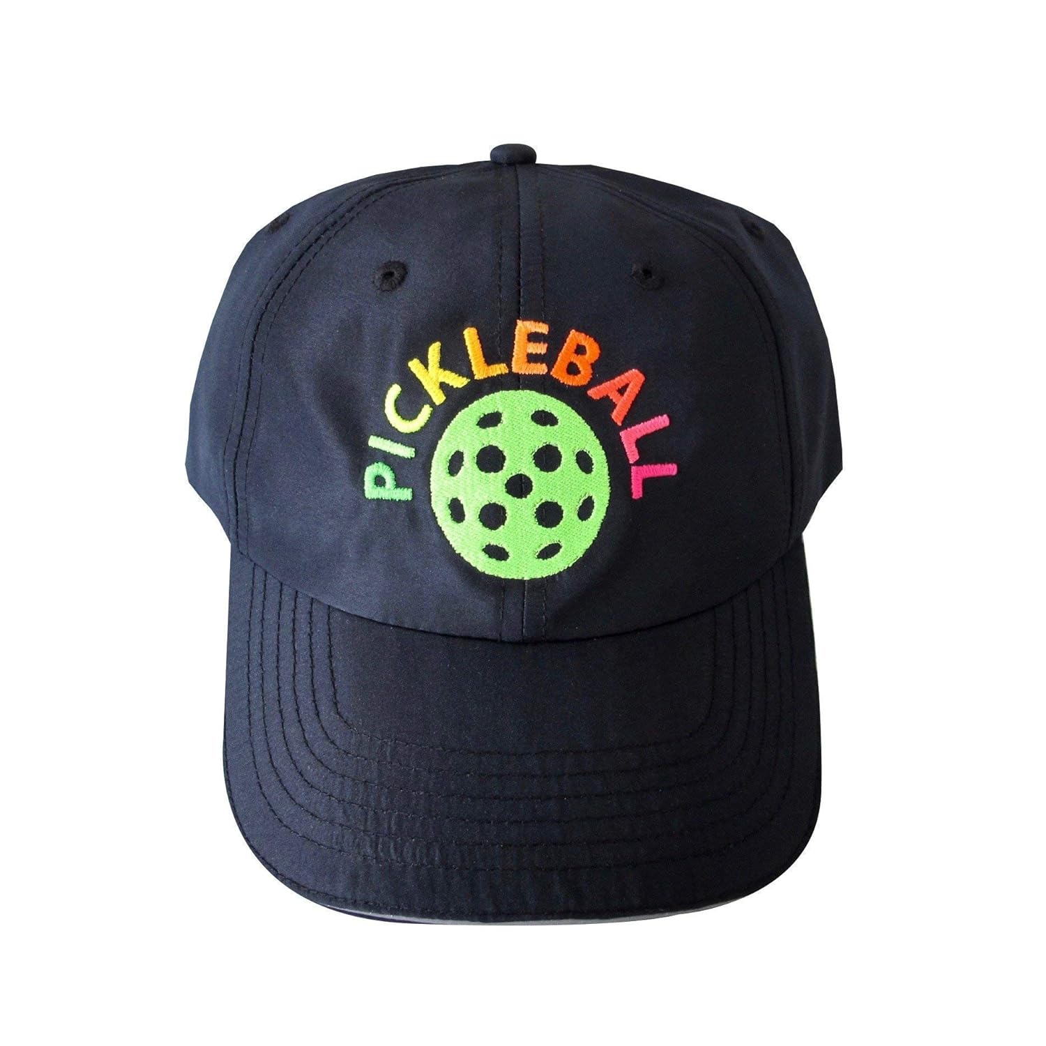 NEON Pickleball Embroidered Performance Hat Handmade