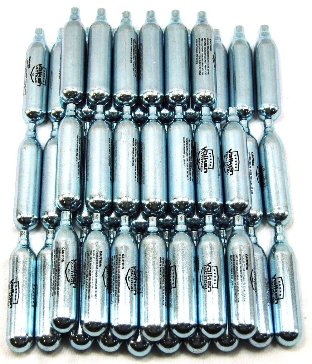 50 CO2 cartridges 12g NONTHREADED C02 paintball or airsoft gun Jeff