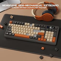 ZIYOU LANG Wireless Gaming Keyboard with Display