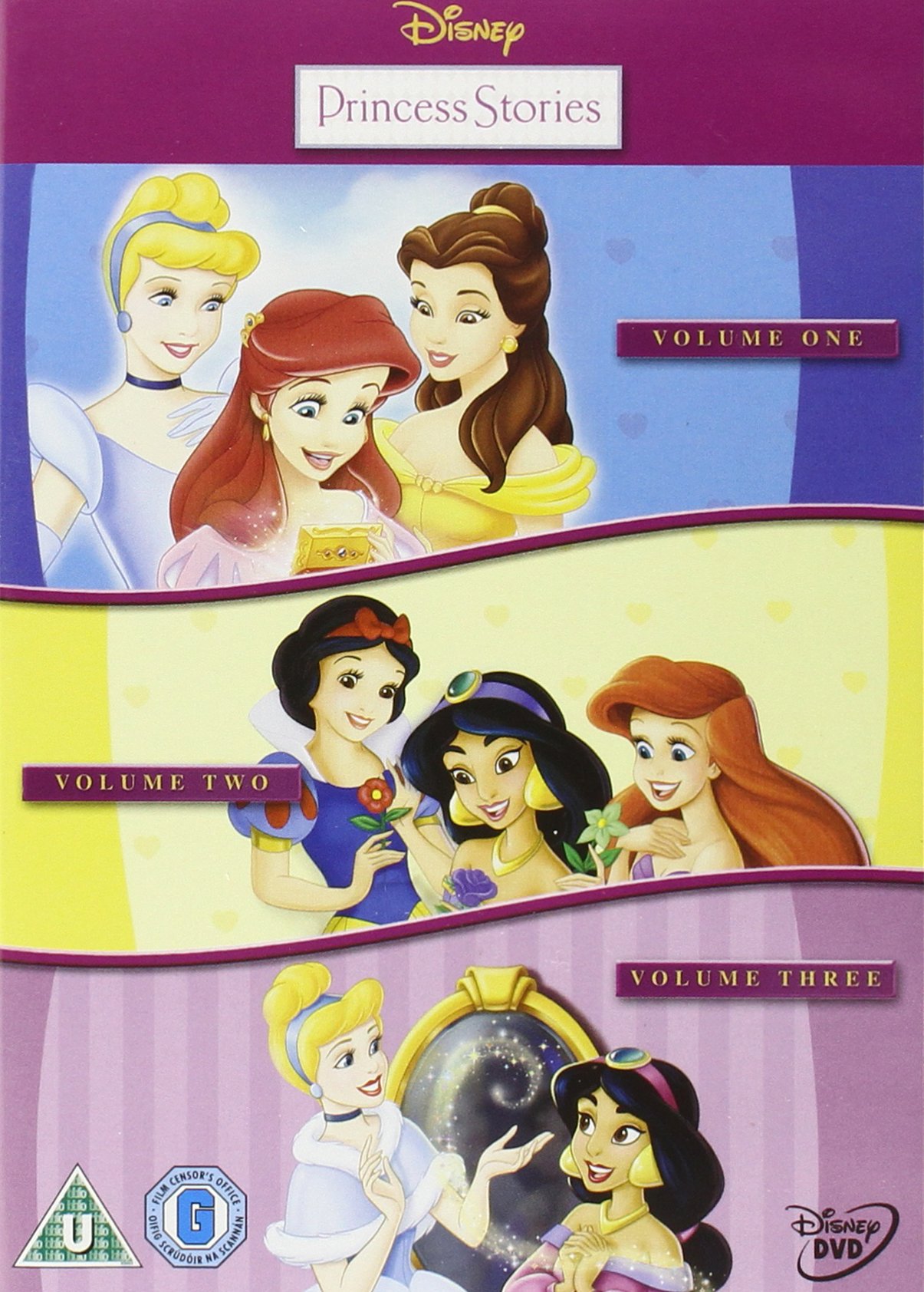 Disney Princess Stories - Vol. 1-3 [DVD]