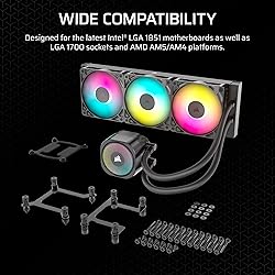 CORSAIR Nautilus 360 RS ARGB Liquid CPU Cooler