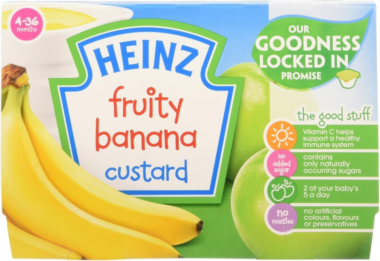 heinz fruity banana custard