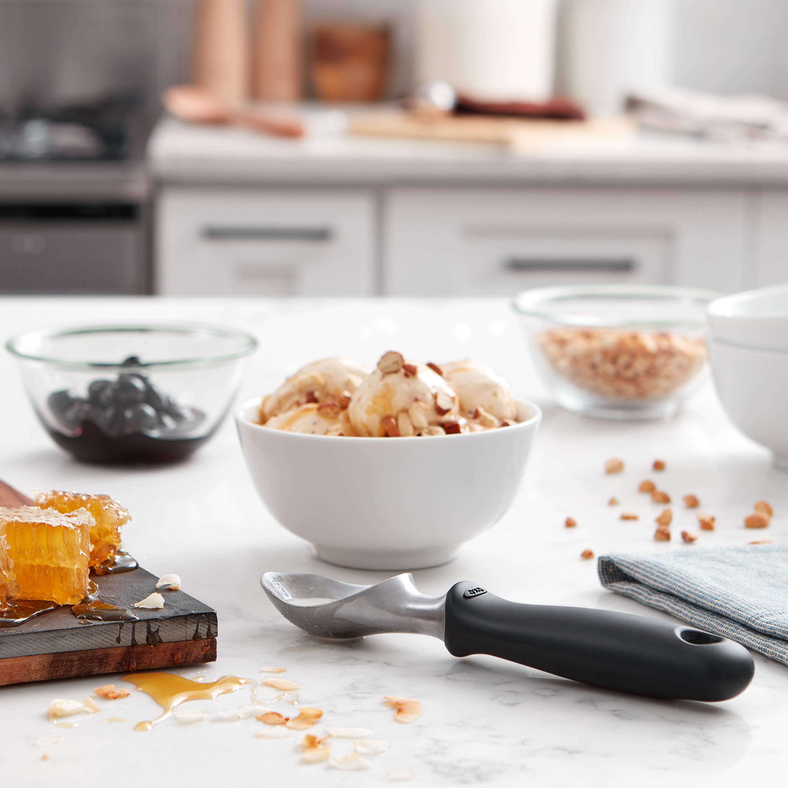 OXO Good Grips Solid Stainless Steel Ice Cream Scoop Buy Online in