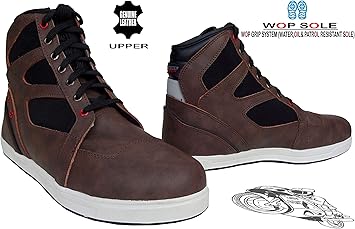 motorbike casual boots