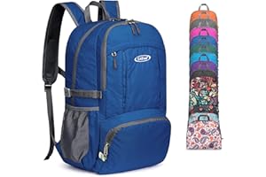 G4Free 40L Lightweight Packable Hiking Backpack, Waterproof Travel Daypack
