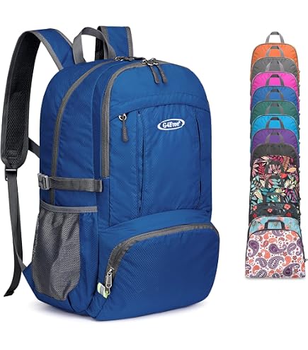 G4Free 40L Lightweight Packable Hiking Backpack, Waterproof Travel Daypack