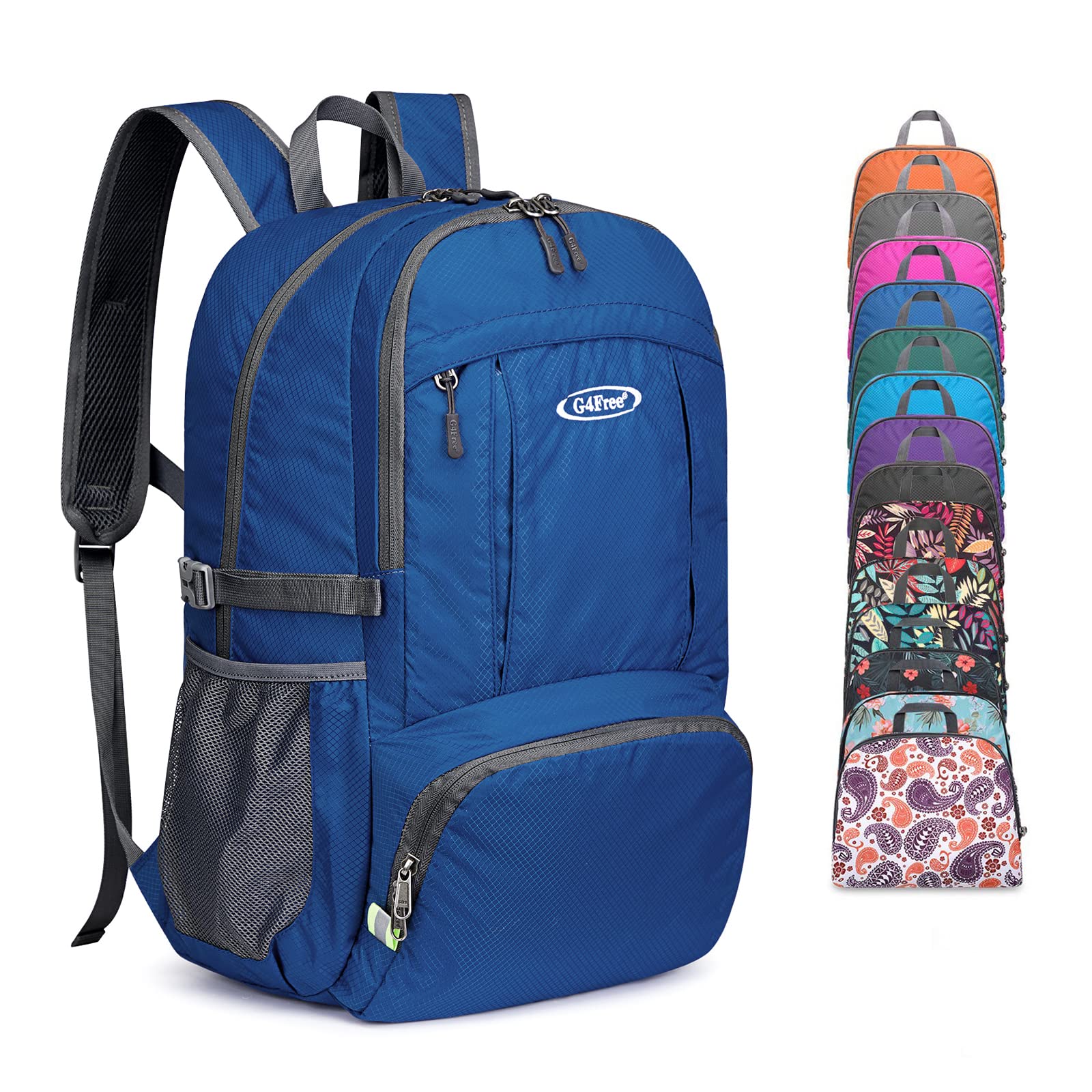 Photo 1 of G4Free 40L Lightweight Packable Hiking Backpack, Waterproof Travel Daypack