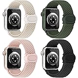 JR.DM 4Pcs Braided Stretchy Adjustable Solo Loop
