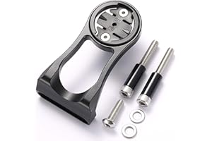 OVICX wileosix Out Front Bike Computer Combo Mount for Garmin,with Gopro and Bike Light Adapter