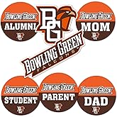 Desert Cactus Bowling Green State University Sticker Falcons BGSU Vinyl Decals Laptop Water Bottle Car Scrapbook (Round Family)