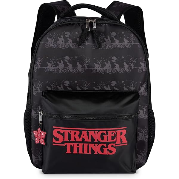 Amazon.com | Stranger Things Hellfire Club Backpack | Black 