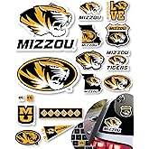 Mizzou Stickers for Gift, Car, Water Bottle, Laptop, and Phone for Missouri Football Fans and University Graduates (Mizzou Tigers)
