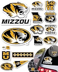 Mizzou Stickers for Gift, Car, Water