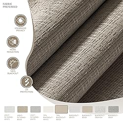 Boolegon No Drill Cordless Roman Shades for