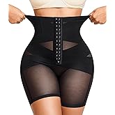 IHHCOXK Shapewear Shorts for Women Faja Tummy Control Body Shaper Underwear High Waist Compression Panties Thigh Slimmer