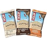 CLIF BARS with 1 Shot of Espresso - Energy Bars - Coffee Collection Variety Pack - 65 mgs of Caffeine Per Bar - Made with Org