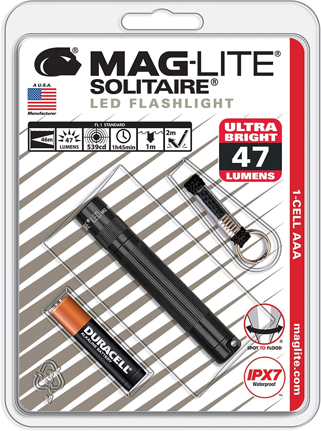 MAG LED SOLITAIRE BLK