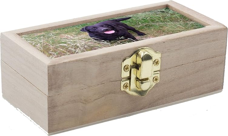 AR Regalos Caja Personalizada de Madera con Foto (Pequeña): Amazon.es: Hogar