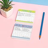 Knock Knock Hand-Lettered Sticky Notes 3x3 Inches 100 Sheets Deal With This view 5