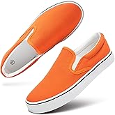 Women's Slip on Shoes Canvas Sneakers Loafers Non Slip Shoes Low Top Casual Shoes