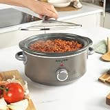 Salter Cosmos 3.5 L Slow Cooker 200W 3 Heat Settings Keep Warm view 4