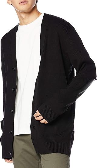 Amazon ディーゼル Diesel メンズ ニット カーディガン ロング パッチデザイン Agbag カーディガン 通販