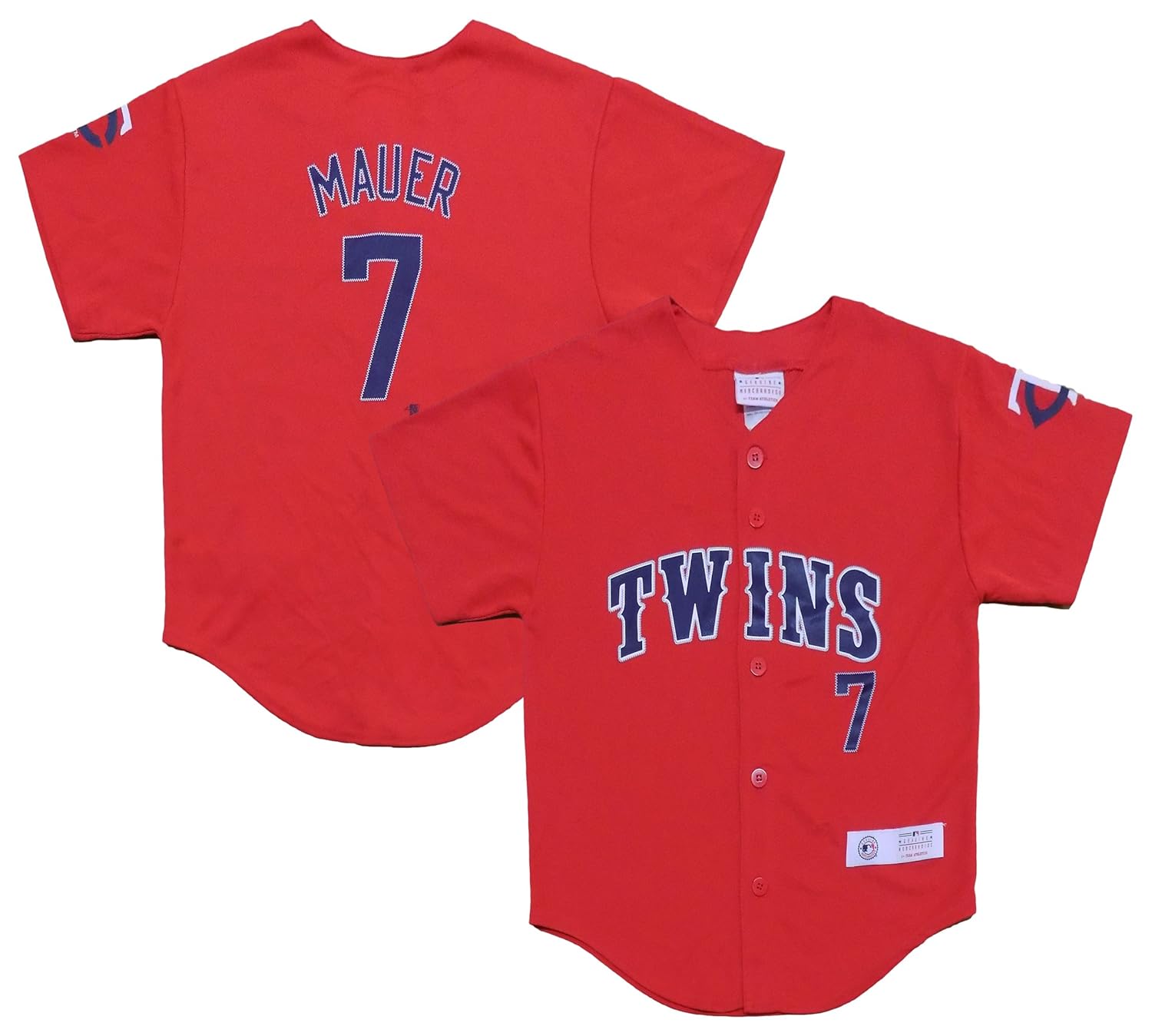 red minnesota twins jersey